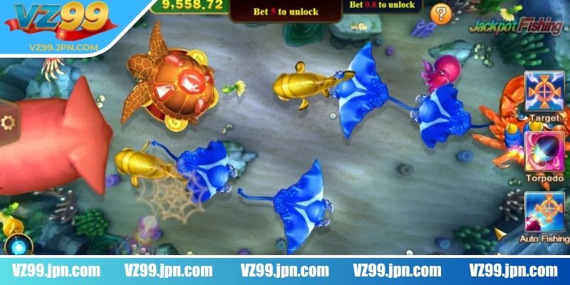 Jackpot fishing có luật chơi đơn giản